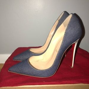 Christian louboutin So Kate 120 Denim 37.5
